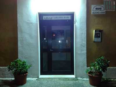 L'ingresso dell'Aisaf di Bari in via Oberdan